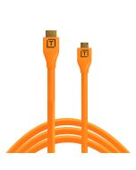 Tether Tools TetherPro HDMI Mini to HDMI 4.6m, orange