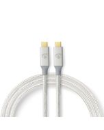Nedis USB-C (Male) - USB-C (Male) 20 Gbps Kabel, 2m