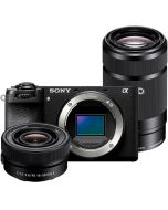 Sony A6700 + SEL 16-50mm PZ OSS II + SEL 55-210mm OSS -systemkamera