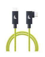 Angelbird USB-C 4.0 Solid Flex Cable Right Angle 1m, lime