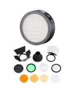 Godox R1 RGB LED Light, grey + AK-R1 tillbehörspaket