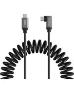 SmallRig 5730 USB-C Coiled Data Cable (Straight to Angled)