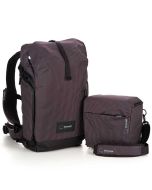Shimoda Sidecountry 28 Starter Kit -ryggsäck + medium top loader, svart/vit