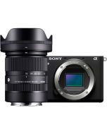 Sony A6700 + Sigma 18-50/2.8 C DC DN -systemkamera