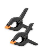 Caruba Background Clamp Black/Orange Medium (2 pieces)
