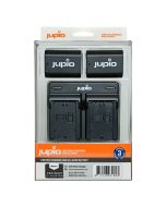 Jupio Value Pack: 2x NP-FZ100 2040mAh + USB Dual Charger Batteri och laddare set