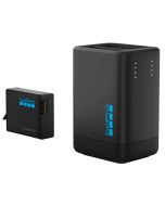 GoPro Dual Battery Charger Kit -laddare + Enduro 2 Batteri (Mission 1, Hero 13)