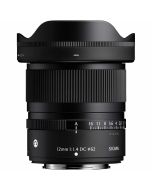 Sigma 12/1.4 C DC -objektiv, Fujifilm X