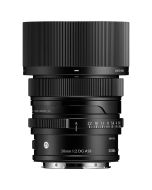 Sigma 50/2 C DG -objektiv, L-mount (svart)