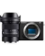Sony A6400 + Sigma 18-50/2.8 C DC DN -systemkamera