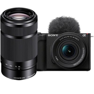SONY zv-e10Ⅱ、16-50mm、55-210mm Amazon.com : Sony ZV-E10 II Mirrorless Camera with 16-50mm +