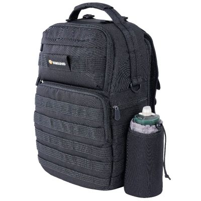 Vanguard VEO T45M Rucksack Für Kameras – Taktischer Stil, 13-Zoll-Laptop-Fach, Regenschutz, Marineblau