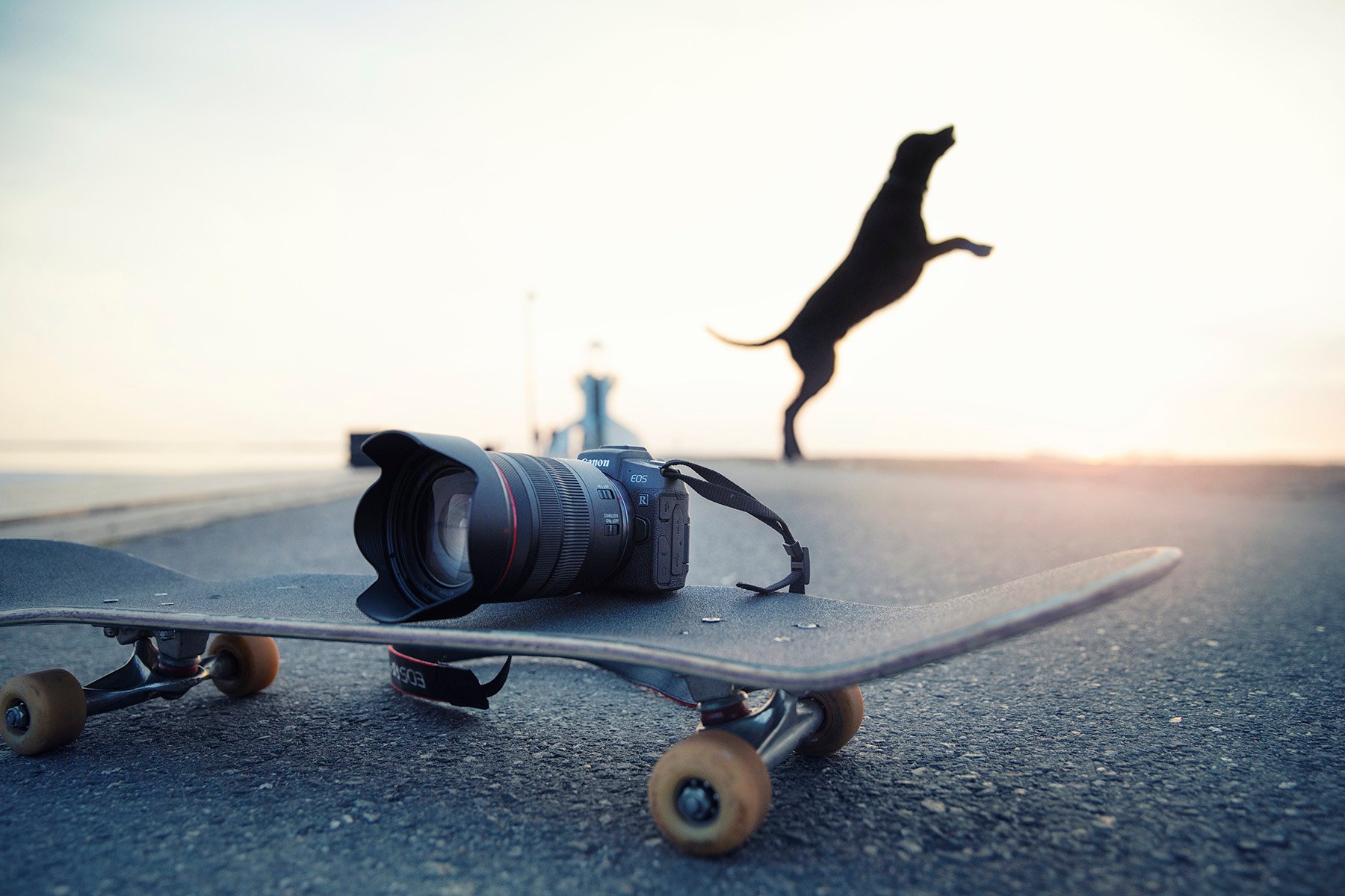 Urbana actionbilder med Canon EOS RP