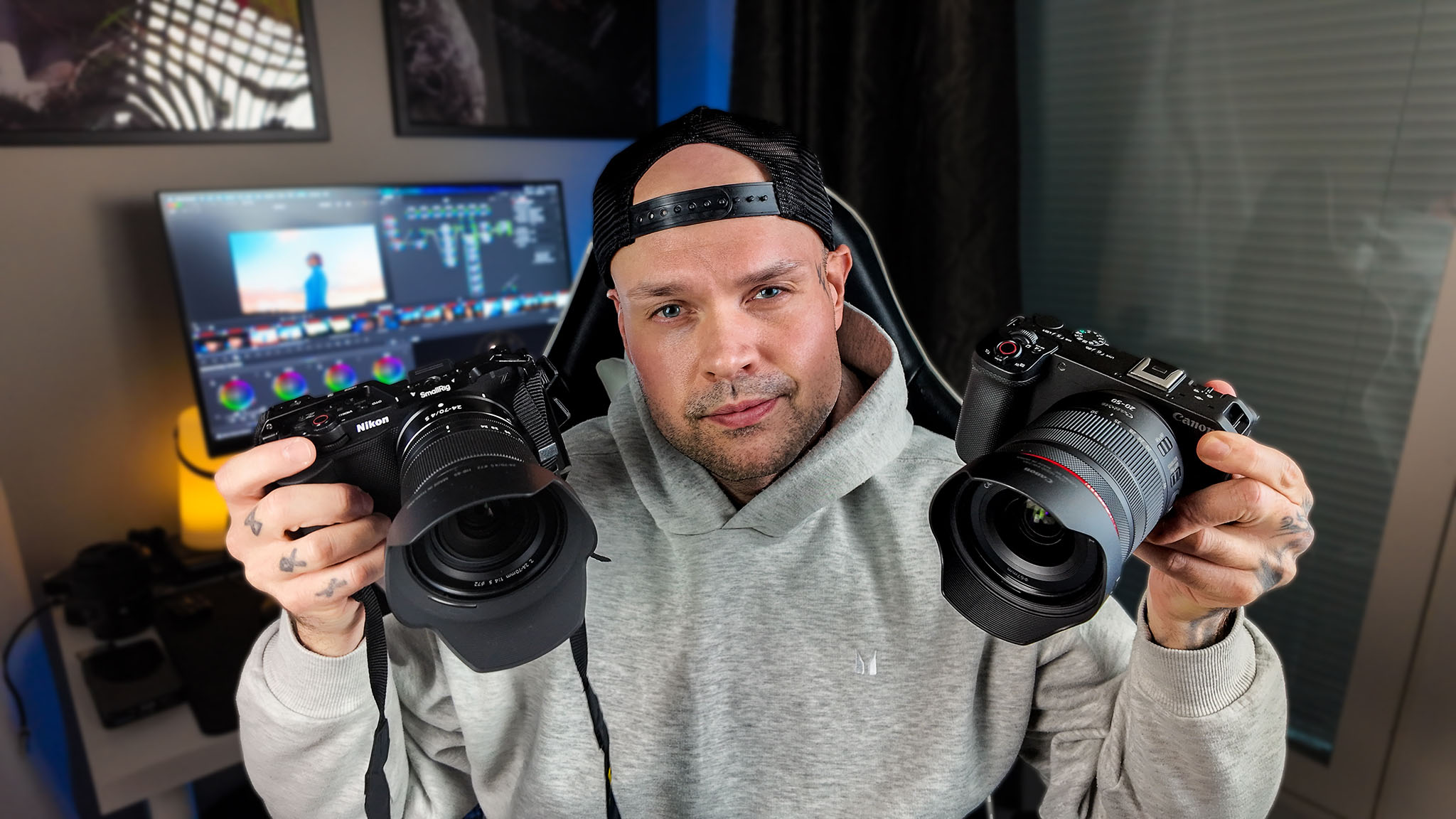 Canon R6 V vs Nikon ZR: Minifilmkameror under lupp