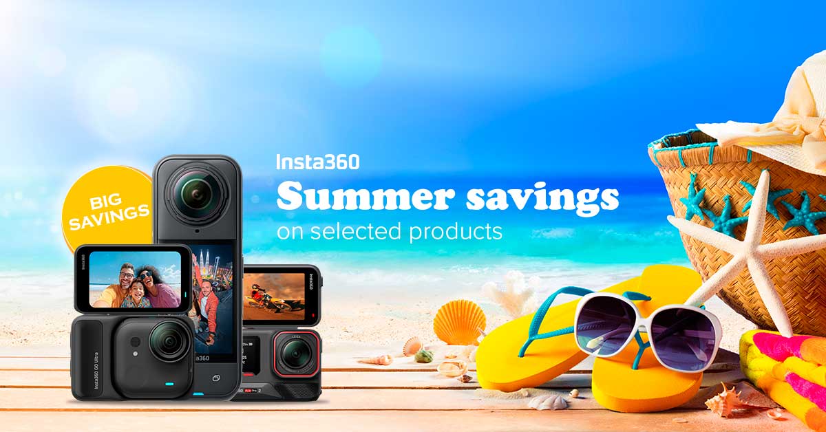 Insta360 Summer Instant Savings -kampanj