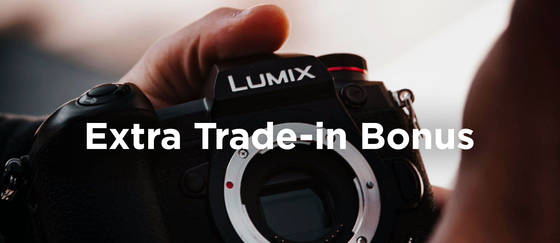 Panasonic Trade-in Bonus -kampanj