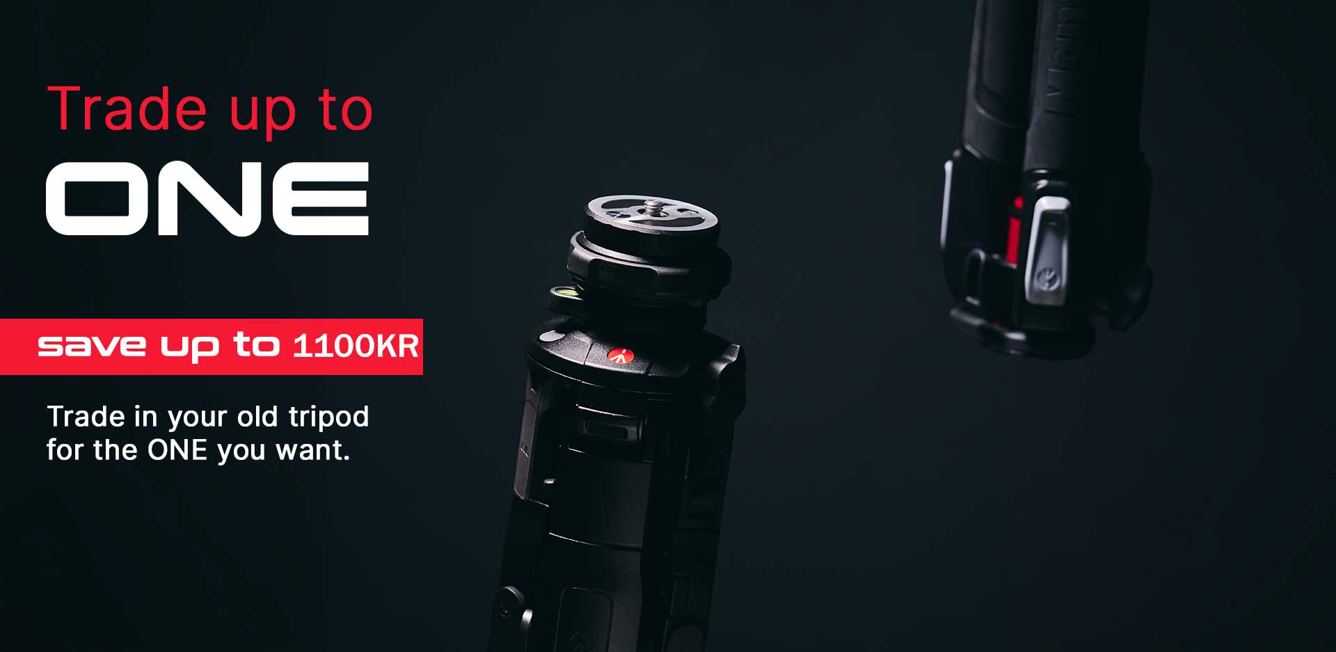 Manfrotto ONE Trade-In -kampanj