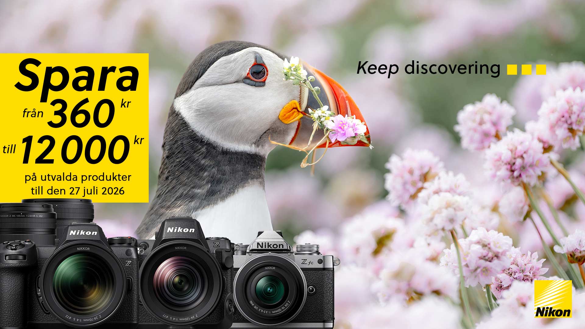 Nikon Instant Save -kampanj