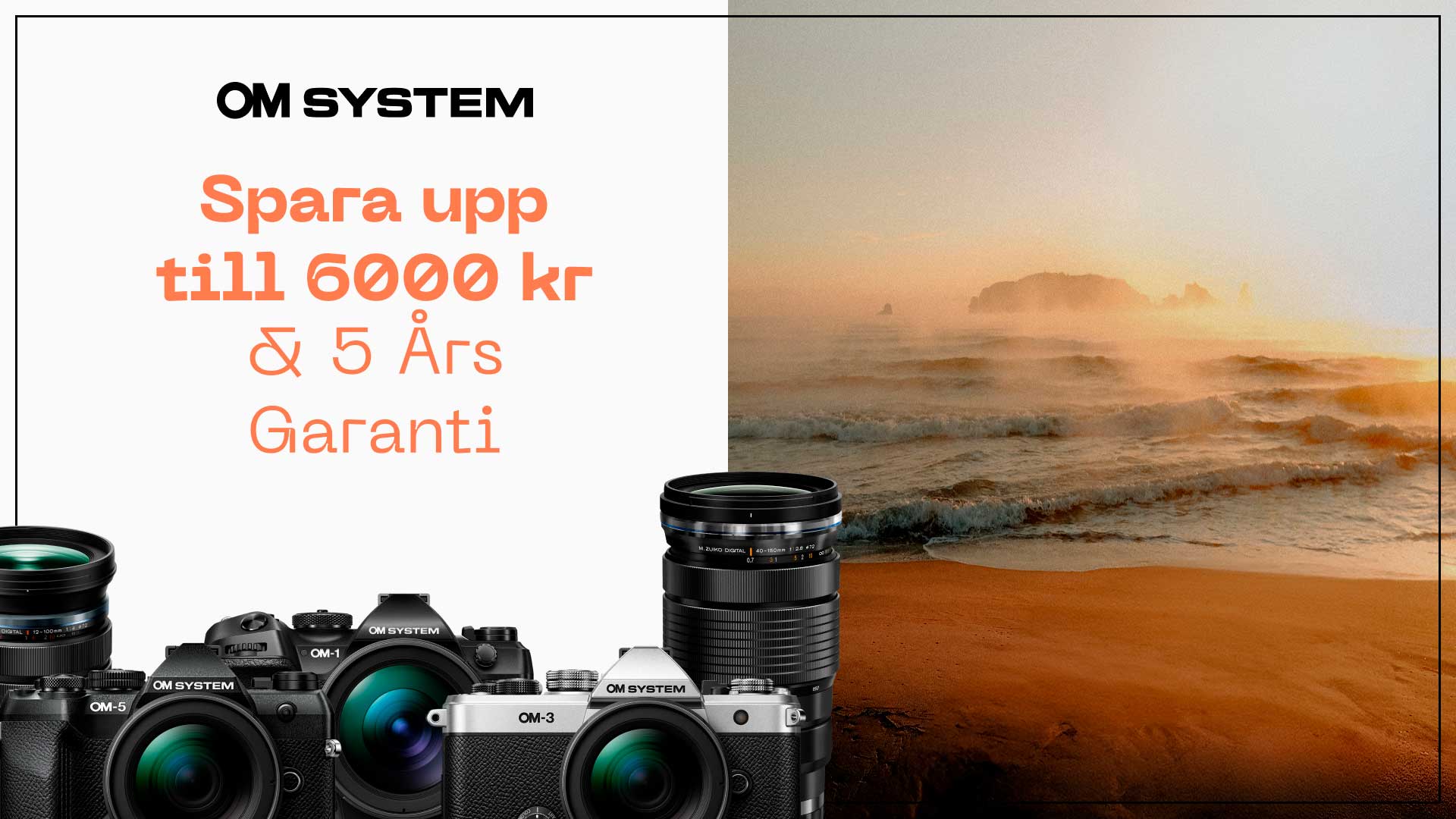 OM SYSTEM Cashback -kampanj