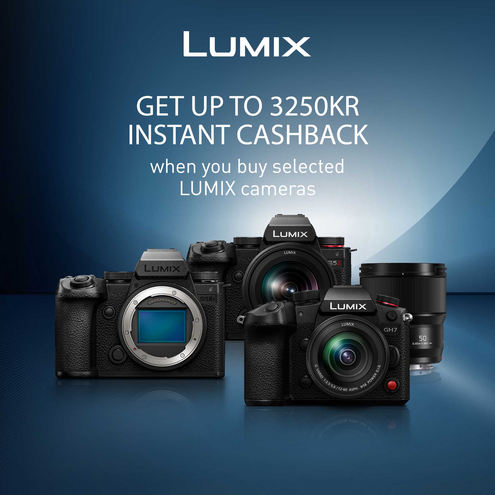 Panasonic Instant Cashback -kampanj